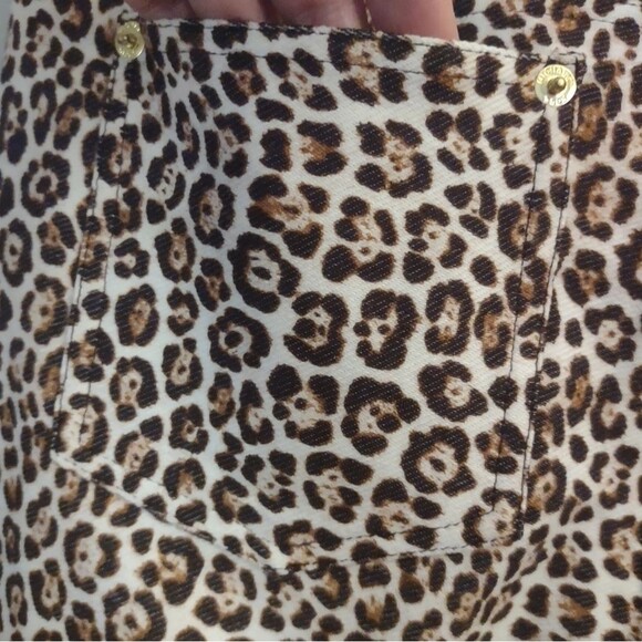 Michael Michael Kors Leopard Animal Print Jeggings Pants. - Picture 7 of 12